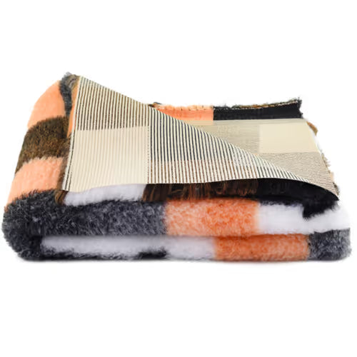Αντιολισθητικό DryBed πορτοκαλί patchwork (100x150)