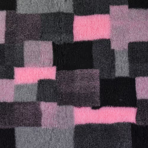 Αντιολισθητικό DryBed ροζ patchwork (100x75)