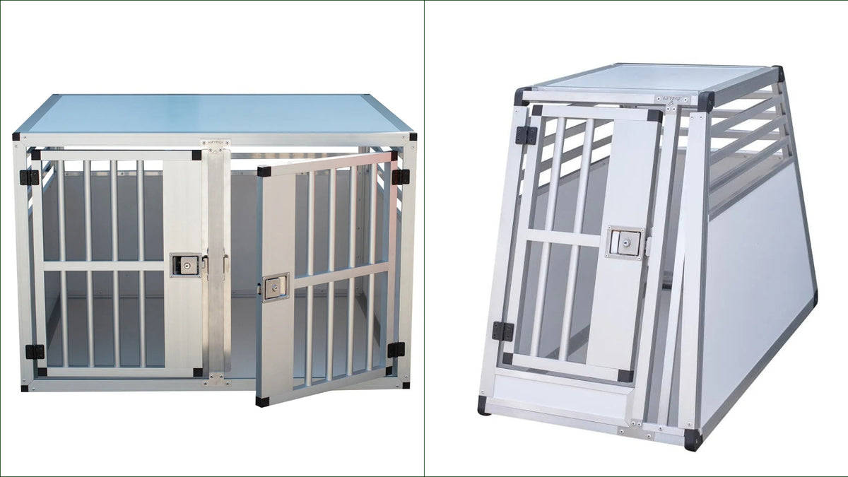 Εξατομικευμένα boxes αλουμινίου & τρέιλερ αλουμινίου για την ασφαλή μεταφορά των σκύλων σας